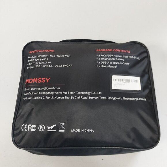 Momssy Heated Vest - Men's XXL - BRAND NEW - Picture 4 of 4